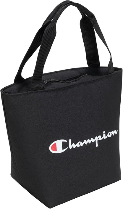 Champion Fresh Tote Lunch Kit, Black, OS