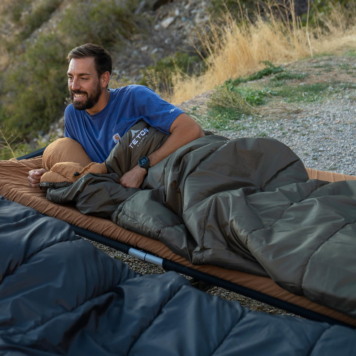Teton Celsius Regular, 0 Degree Sleeping Bag, All Weather Bag for Adults and Kids Camping Made Easy and Warm Stuff Sack Included