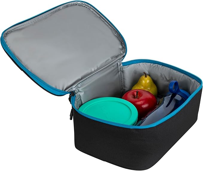 PUMA Unisex Kid's Rally Lunch Box, Black/Vivid Blue/Aquatic, Small