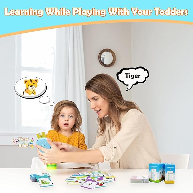 MAYAPHILOS 224 Sight Words Polish and English Talking Flash Cards Fun Polish Language Learning Toys for Kids, Learn Polish for Toddlers Sensory Preschool Educational Birthday Gifts