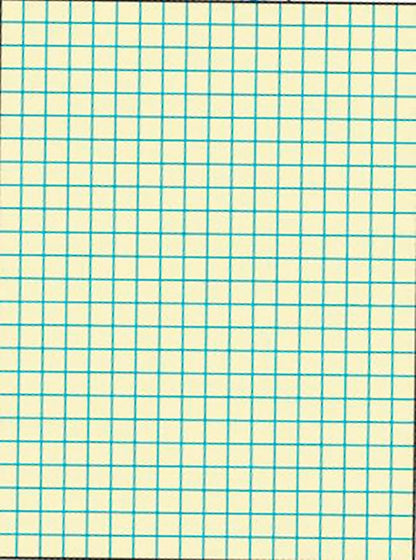 School Smart Graph Paper, 1/2 Inch Rule, 9 x 12 Inches, Manila, Pack of 500