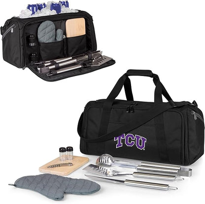 PICNIC TIME NCAA BBQ Kit Cooler Tote with Barbecue & Accessories