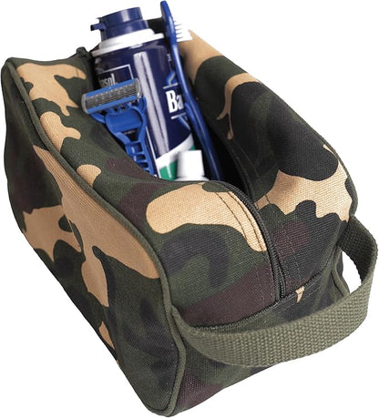Rothco Heavyweight Canvas Travel Dopp Kit - Shave and Shower Toiletry Organizer