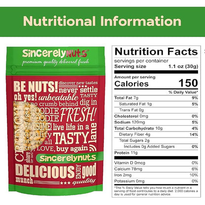 Sincerely Nuts Roasted Soybeans Lightly Salted (5 LB) - Healthy Fat - Vegan & Kosher - Easy Snack -Gluten-Free