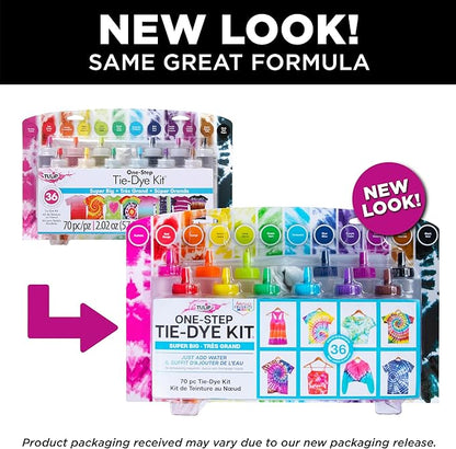 Tulip One Step Tie Dye Kit: Super Big 12 Colors
