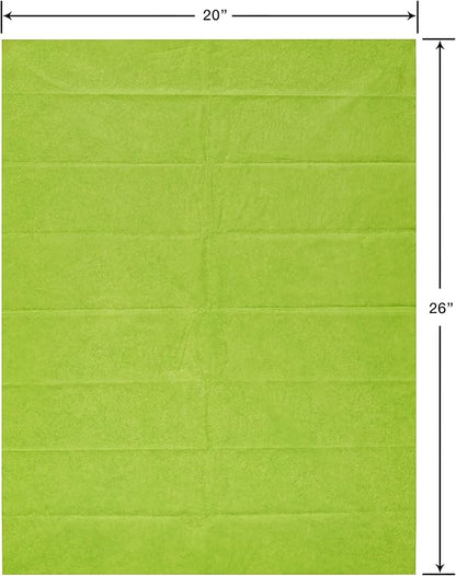 Papyrus 8 Sheets 20 in. x 26 in. Lime Green Tissue Paper for Fathers Day, Graduation, Birthdays and All Occasions