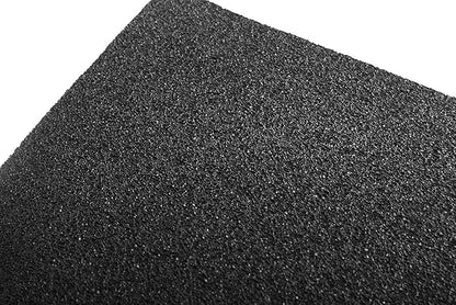 Silverstone 21-Inch x 15-Inch 4mm Thick 2-Piece Sound Dampening Acoustic EP0M Silent Foam SF01 (Black)